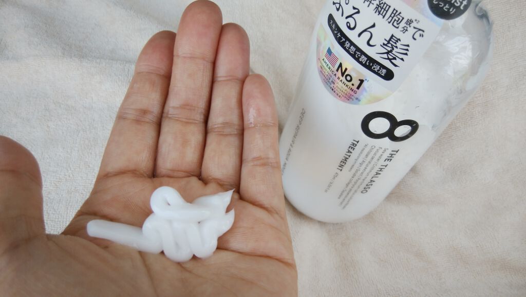 [旧商品]クレンジングリペア＆モイスト 美容液シャンプー／ディープリペア＆アクアモイスト 美容液トリートメント/エイトザタラソ/市販シャンプーを使ったクチコミ（3枚目）