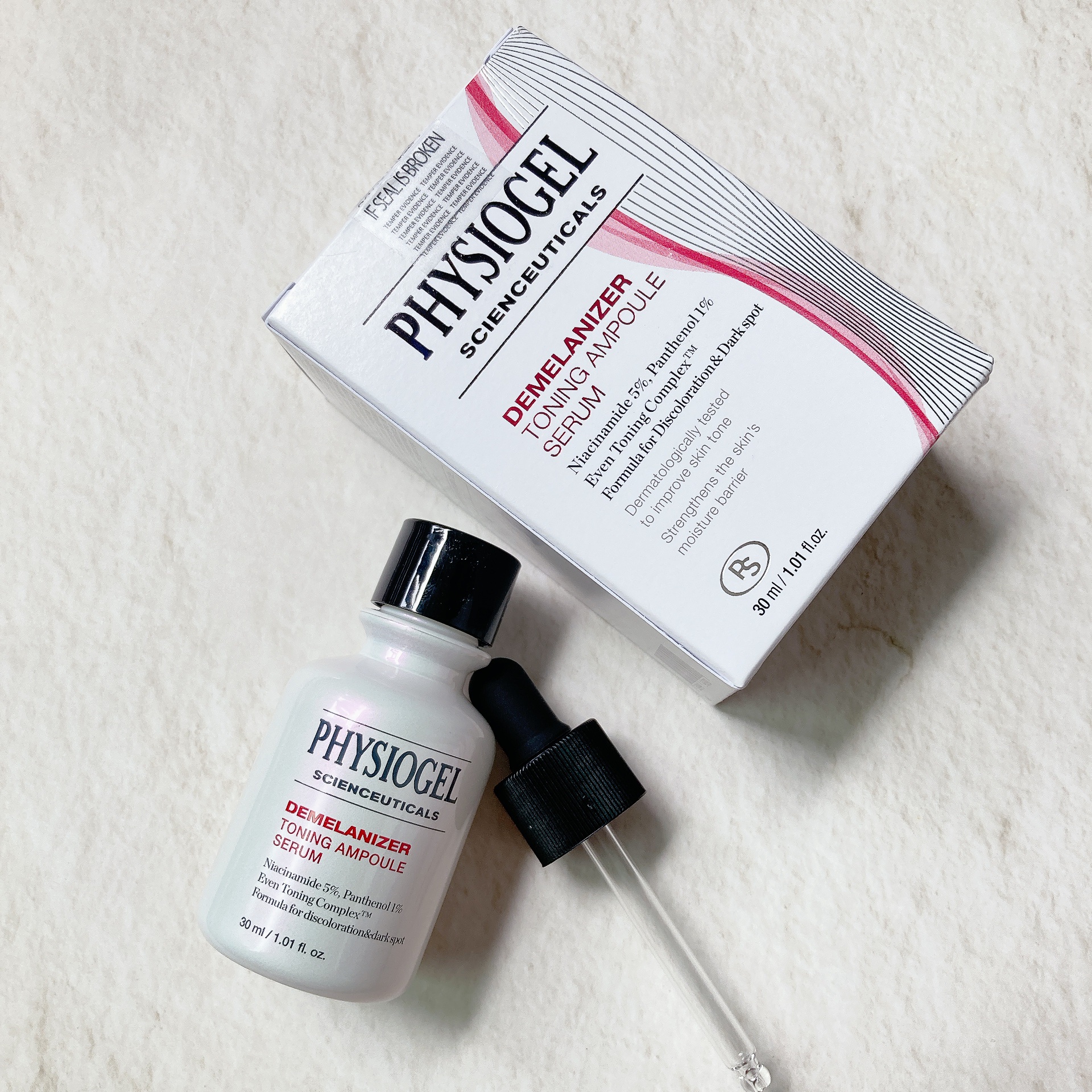 ディメラナイザートーニングアンプル/PHYSIOGEL/美容液を使ったクチコミ（1枚目）