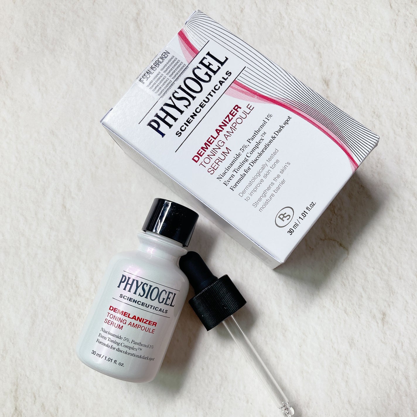 ディメラナイザートーニングアンプル/PHYSIOGEL/美容液を使ったクチコミ(1枚目)