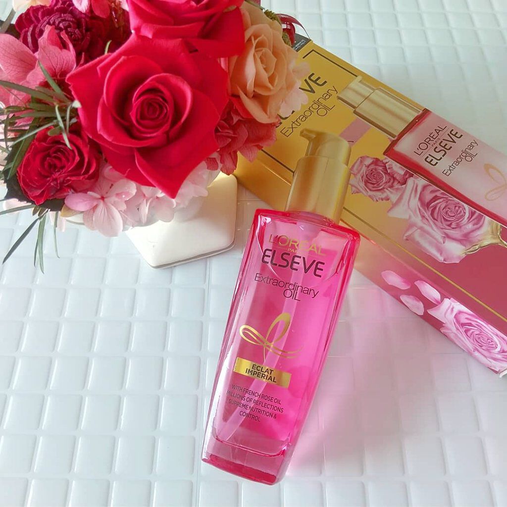 エクストラオーディナリー オイル エクラアンペリアル 艶髪オイル/ロレアル パリ/ヘアオイルを使ったクチコミ（2枚目）