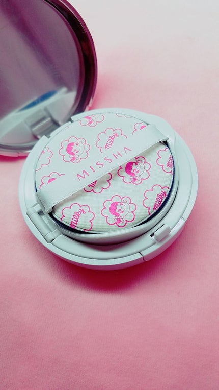 M クッションベース(ミルキー)/MISSHA/化粧下地を使ったクチコミ(2枚目)