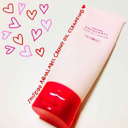 アクアレーベル クリーミーオイルクレンジングのクチコミ「#アクアレーベル ♥️
#クリーミーオイルクレンジング 
#使い切りスキンケア 🙌.....」(1枚目)