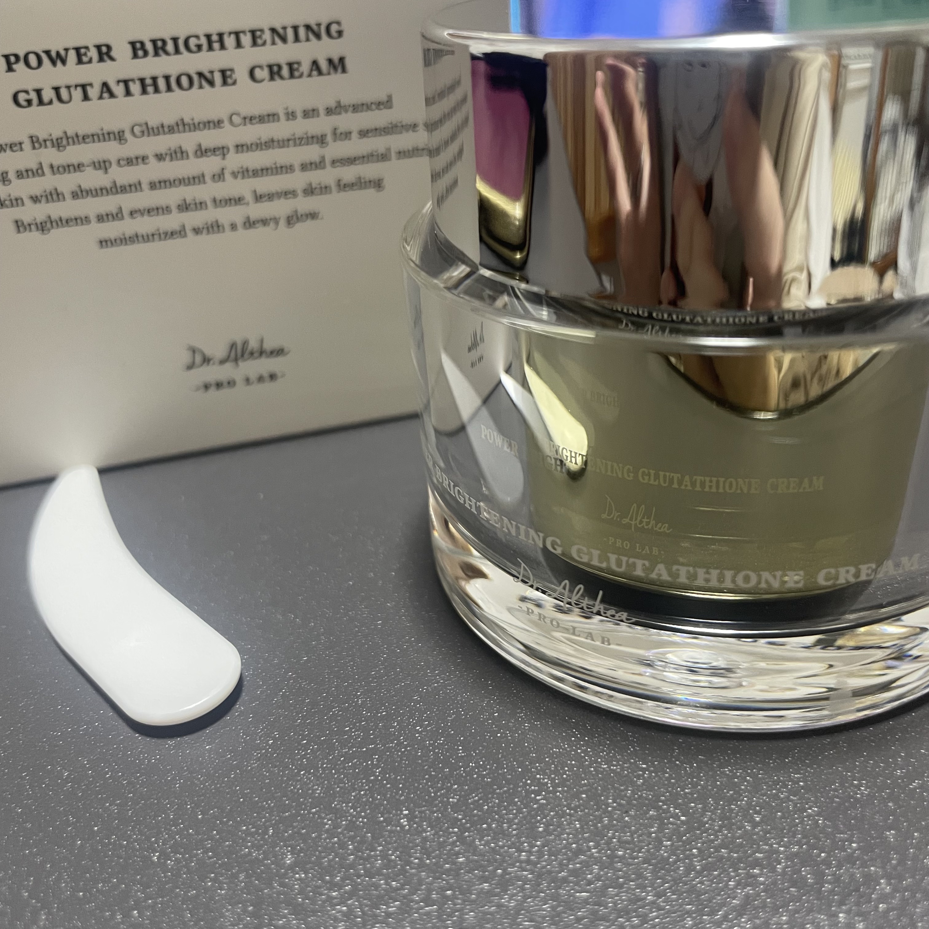 パワーブライトニング グルタチオンクリーム/Dr.Althea/フェイスクリームを使ったクチコミ（1枚目）