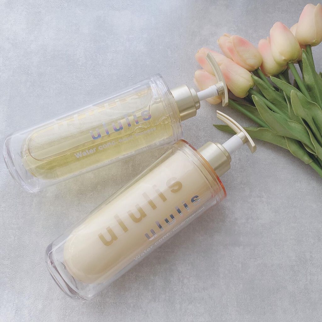 ウォーターコンク リペアシャンプー/ヘアトリートメント/ululis/シャンプー・コンディショナーを使ったクチコミ(1枚目)