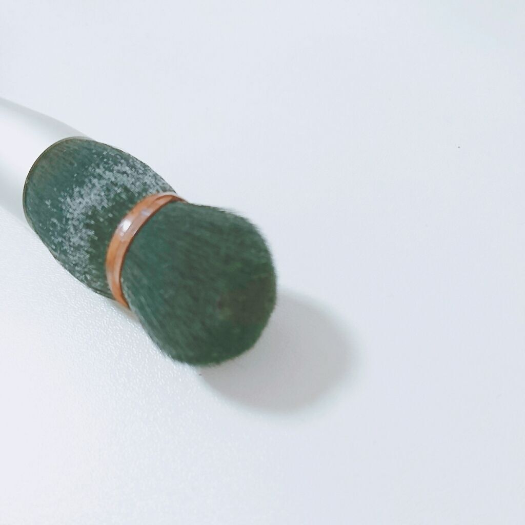 春姫 ファンデーションブラシ/DAISO/メイクブラシを使ったクチコミ(2枚目)