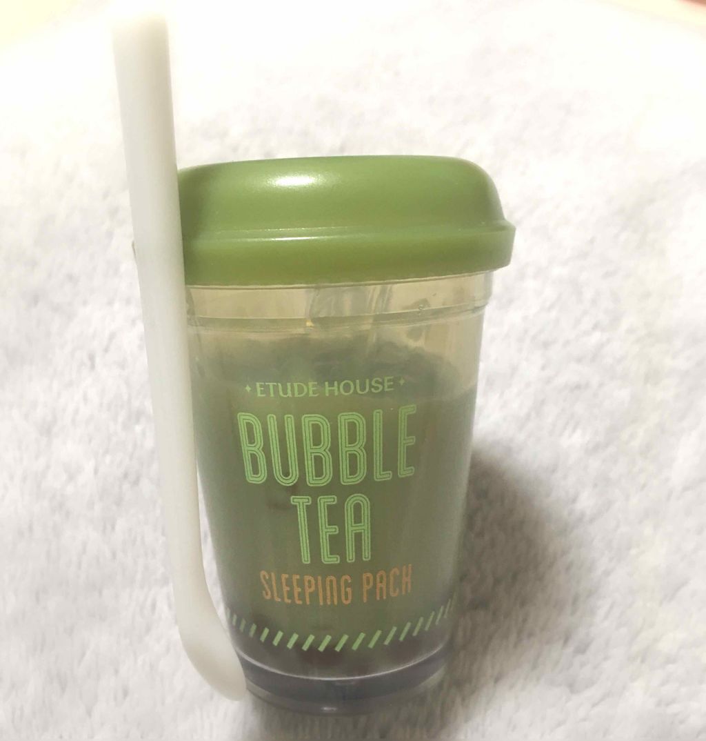 バブルティー ナイトパック GT/ETUDE/フェイスクリームを使ったクチコミ(1枚目)
