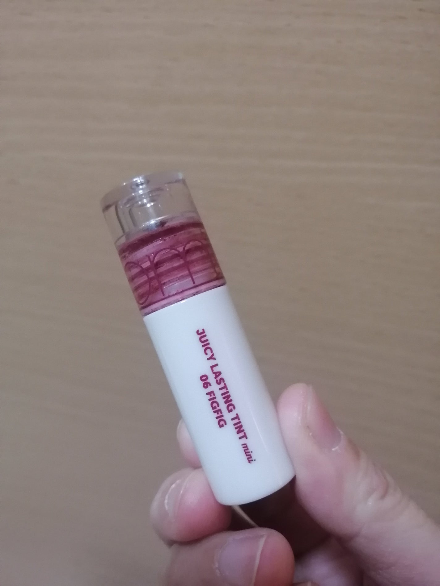 ジューシーラスティングティント/rom&nd/リップティントを使ったクチコミ(2枚目)