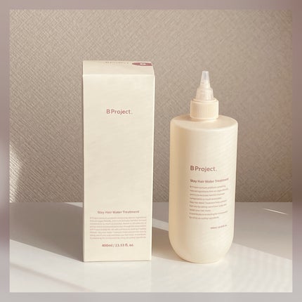 ステイヘアウォータートリートメント/B Project/洗い流すヘアトリートメントを使ったクチコミ(5枚目)