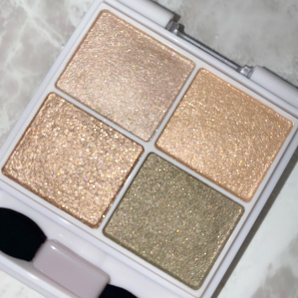 シルキースフレアイズ/キャンメイク/アイシャドウパレットを使ったクチコミ(2枚目)