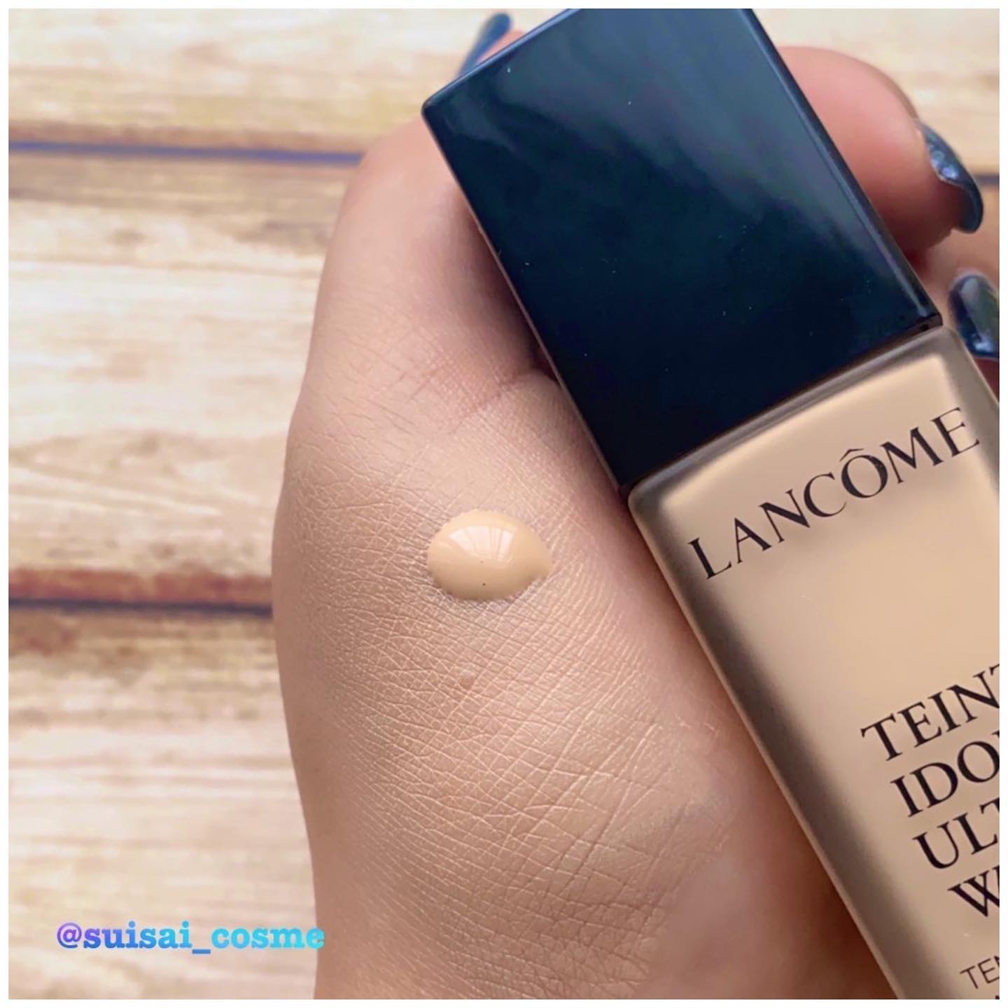 タンイドル ウルトラ ウェア リキッド/LANCOME/リキッドファンデーションを使ったクチコミ（2枚目）