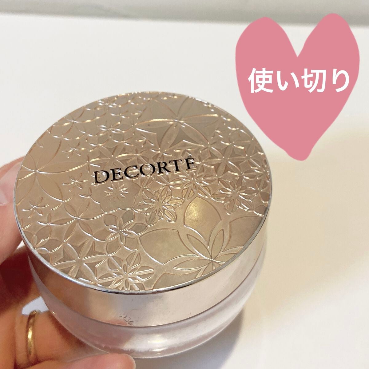 フェイスパウダー/DECORTÉ/ルースパウダーを使ったクチコミ(1枚目)