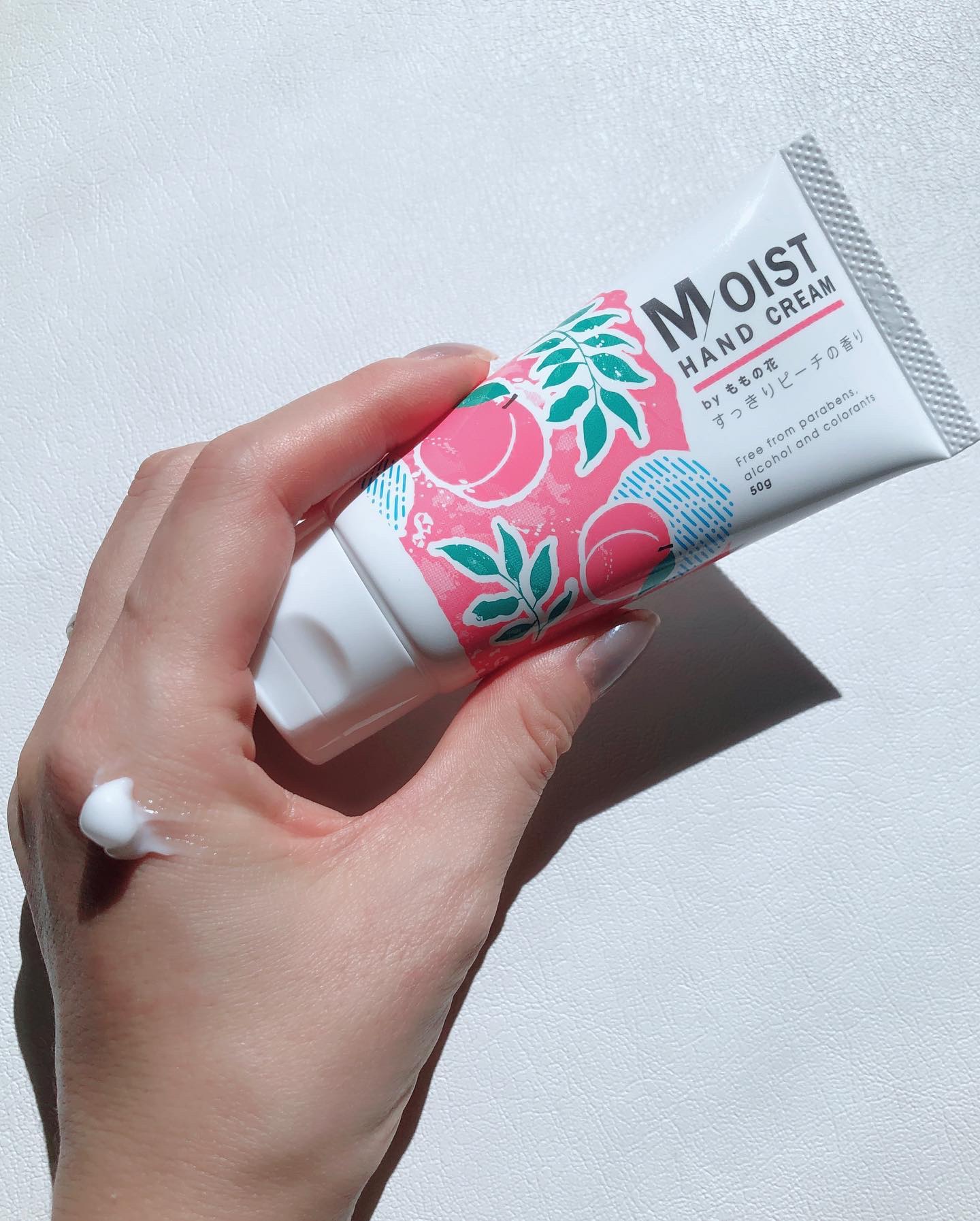 ももの花 ハンドクリーム/オリヂナル/ハンドクリームを使ったクチコミ（2枚目）