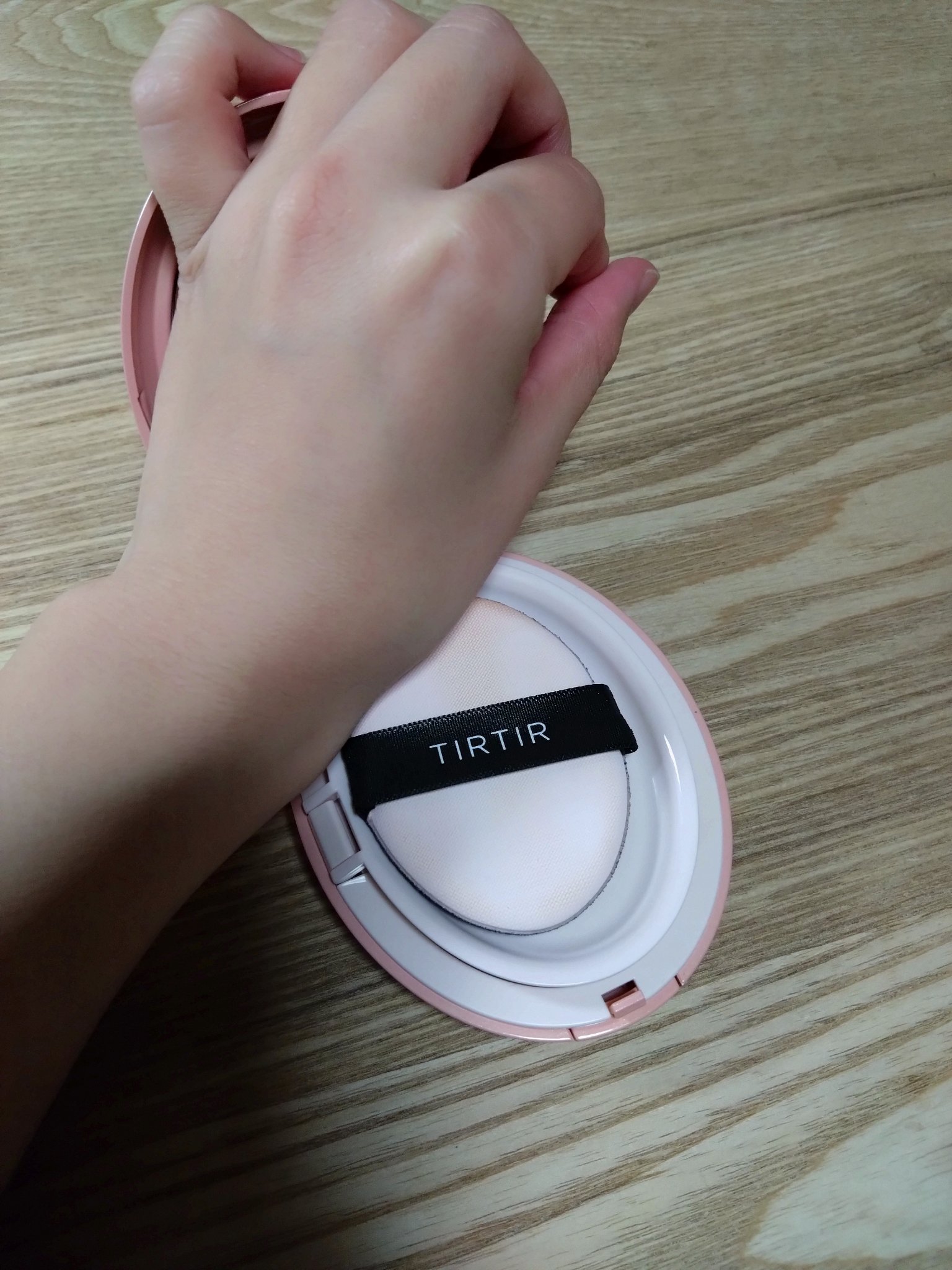 マスクフィットオールカバークッション 21N アイボリー/TIRTIR(ティルティル)/クッションファンデーションを使ったクチコミ（2枚目）