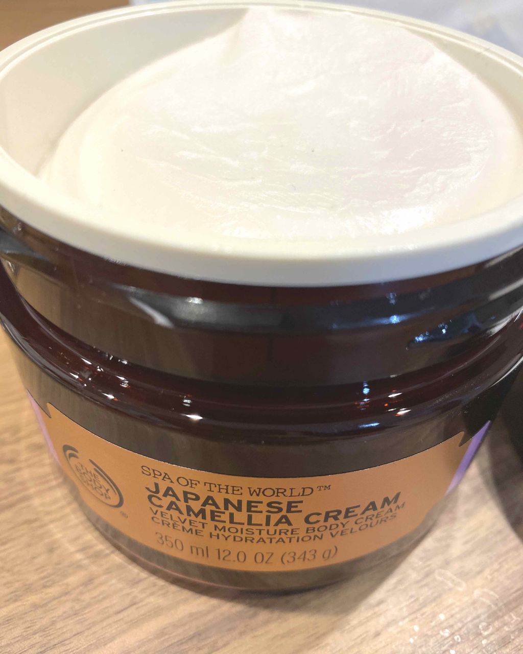 ジャパニーズ ベルベットモイスチャークリーム/THE BODY SHOP/ボディクリームを使ったクチコミ(2枚目)