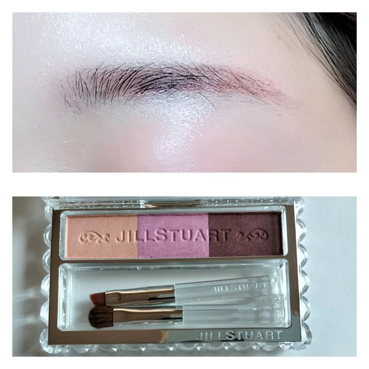 ジルスチュアート ニュアンスブロウパレット/JILL STUART/パウダーアイブロウを使ったクチコミ（2枚目）