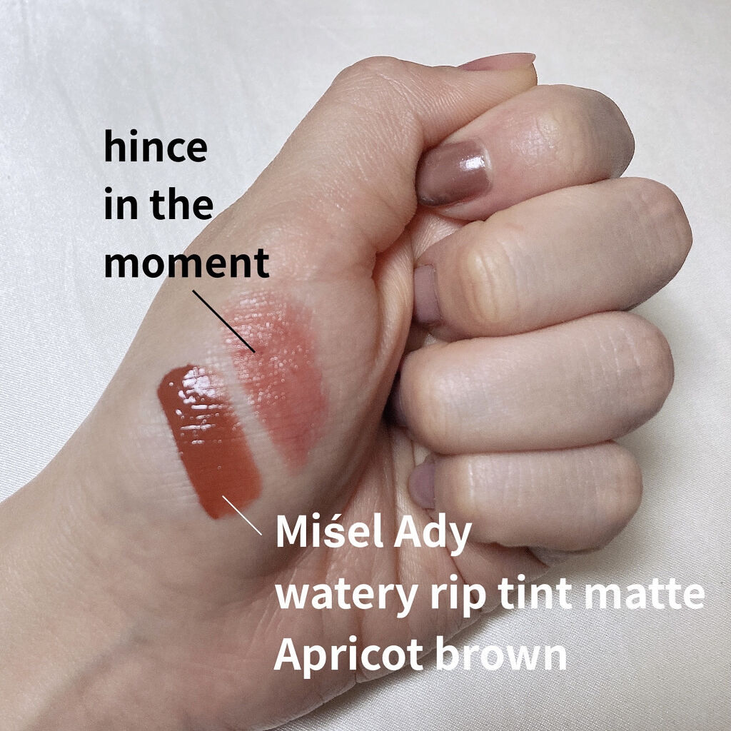 ムードインハンサーシアー/hince/口紅を使ったクチコミ（1枚目）