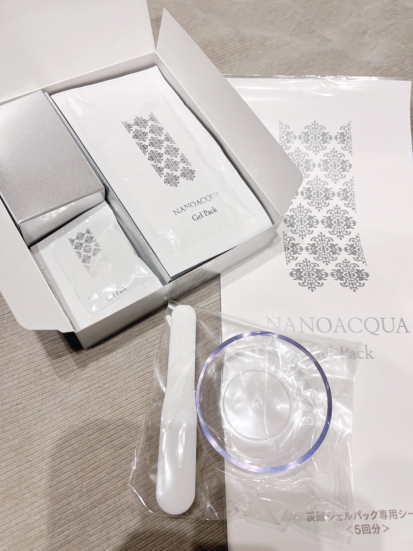 炭酸ジェルパック/NANO ACQUA/洗い流すパック・マスクを使ったクチコミ(4枚目)