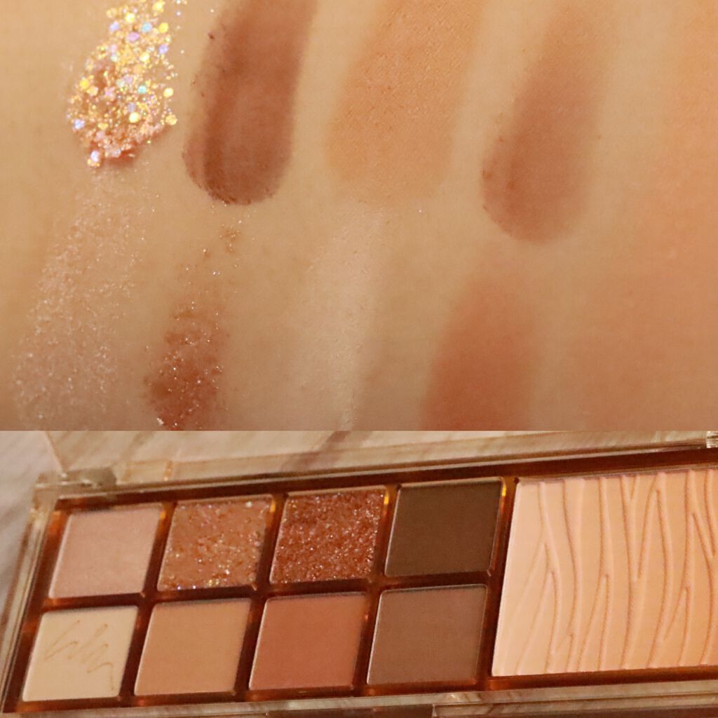 ミックスブラーリングアイパレット/wakemake/マルチパレットを使ったクチコミ（2枚目）