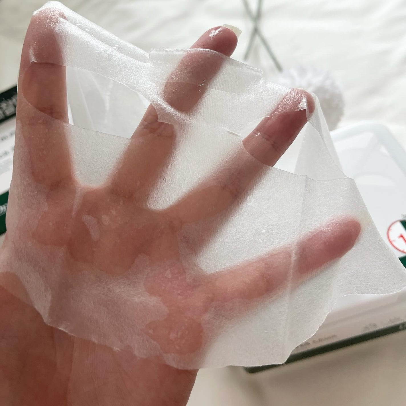 レッドブレミッシュクイックPHAシートマスク/Dr.G/シートマスク・パックを使ったクチコミ(3枚目)