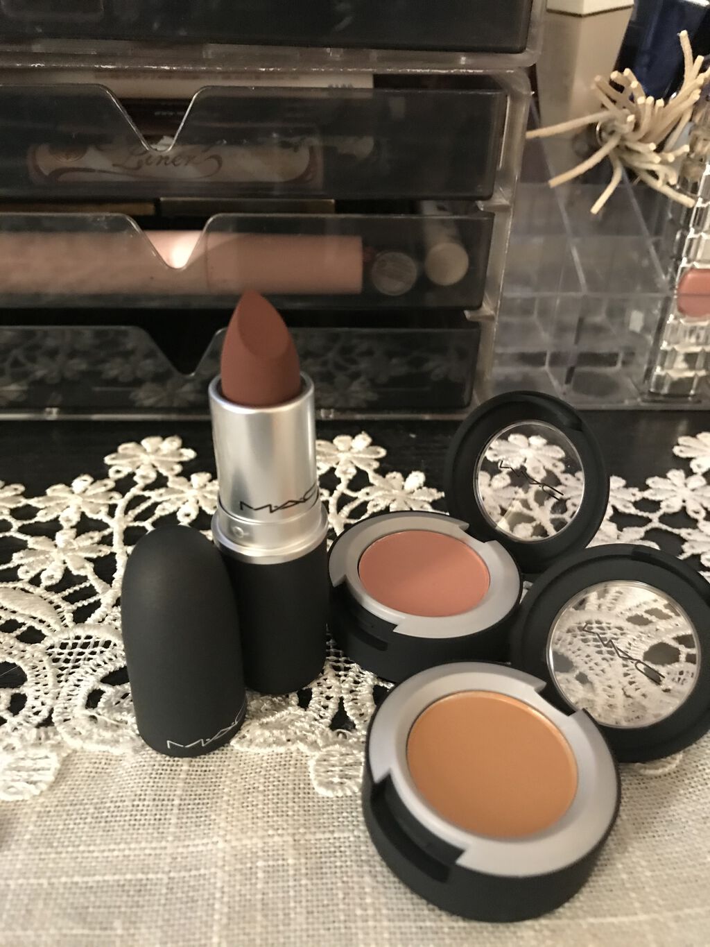 パウダーキス リップスティック/M・A・C/口紅を使ったクチコミ（2枚目）