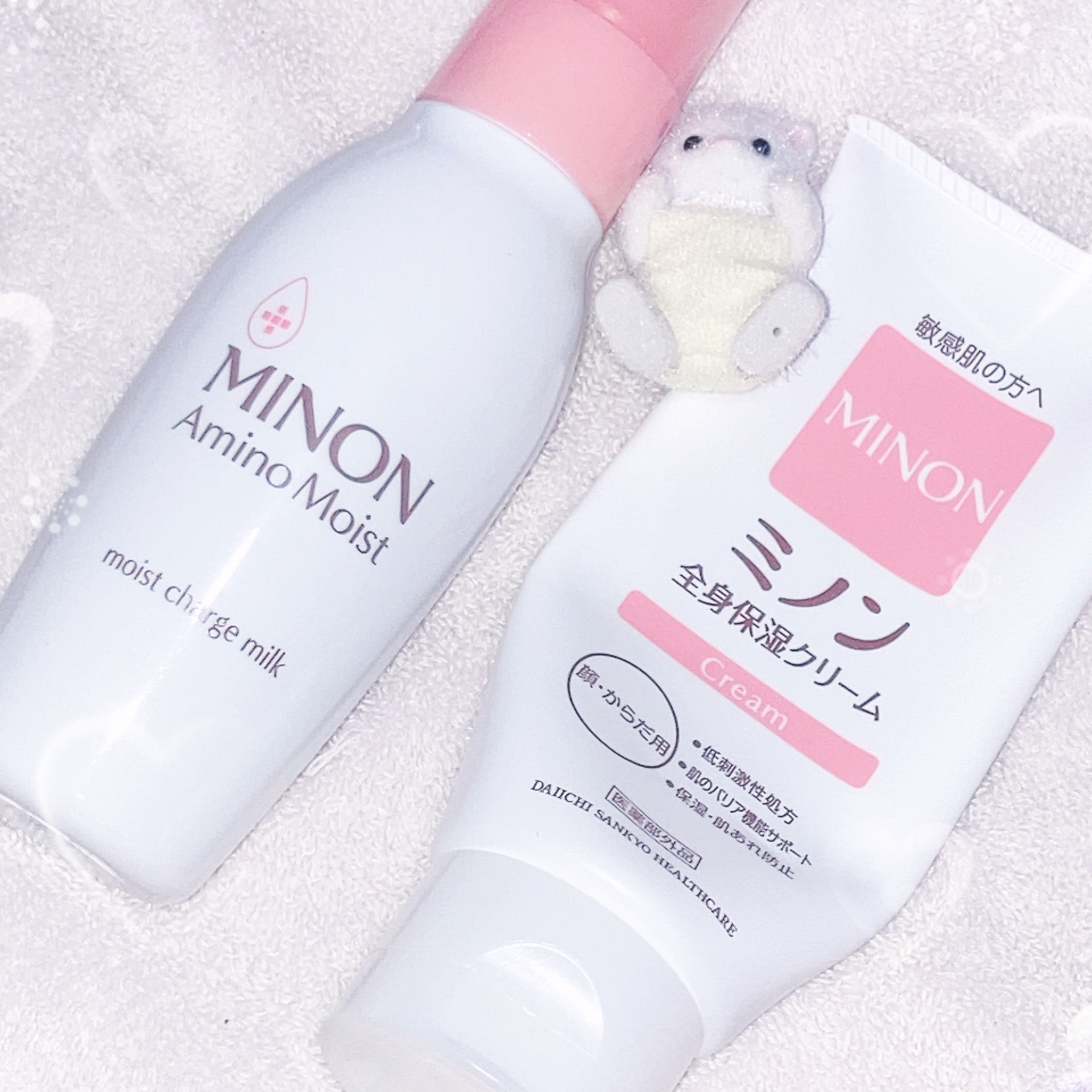 ミノン全身保湿クリーム/ミノン/ボディクリームを使ったクチコミ（1枚目）