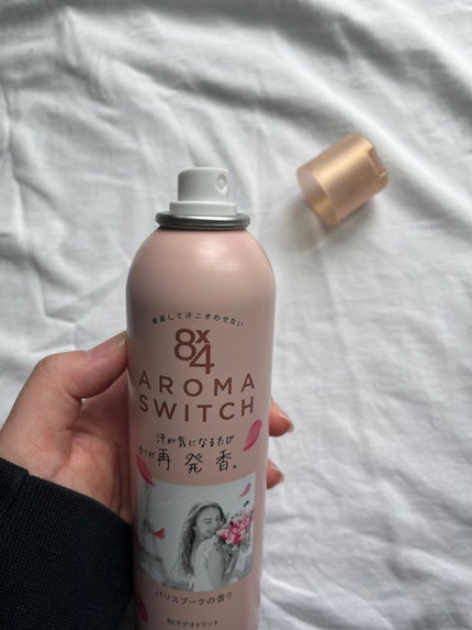 8x4 アロマスイッチ スプレー パリスブーケの香り/8x4/デオドラント・制汗剤を使ったクチコミ(3枚目)