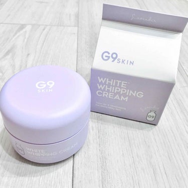 G9SKIN WHITEWHIPPINGCREAM
◆50g 税込1650円◆

塗って直ぐにトーンアップする、毛穴、シミ、くすみをカバーする牛乳タンパク質入りウユクリーム。

塗る事により、メークアッ