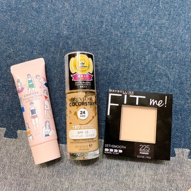 フィットミー パウダー M 225 ピンク オークル/MAYBELLINE NEW YORK/プレストパウダーを使ったクチコミ（2枚目）