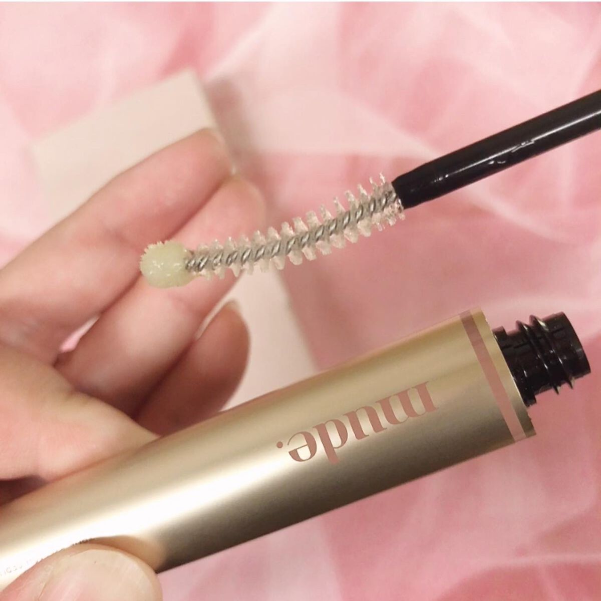 トゥルーアイラッシュセラム/mude./まつげ美容液を使ったクチコミ（2枚目）