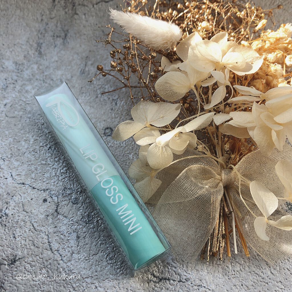 リップグロス・ミニ（無色）/ピアベルピア/リップグロスを使ったクチコミ（1枚目）