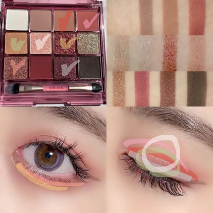 グラムチェンジマルチパレット/A.BLACK/マルチパレットを使ったクチコミ(2枚目)