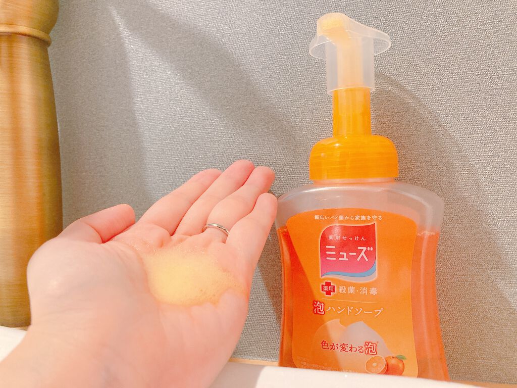 泡ミューズ フルーティフレッシュ の香り/ミューズ/ハンドソープを使ったクチコミ（2枚目）