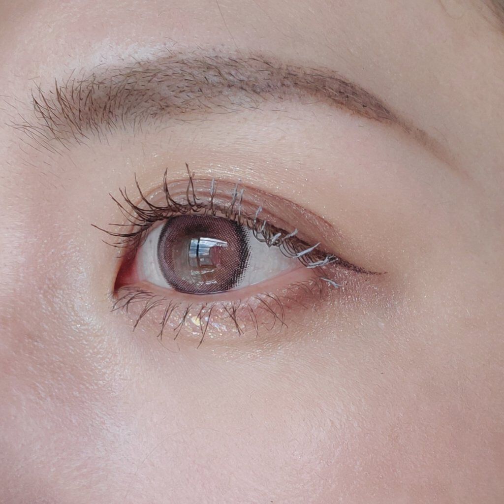 ViVi Ring 1Month ピンク/OLENS/カラーコンタクトレンズを使ったクチコミ（2枚目）