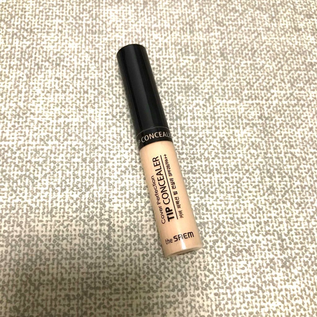 カバーパーフェクション チップコンシーラー/the SAEM/リキッドコンシーラーを使ったクチコミ(1枚目)