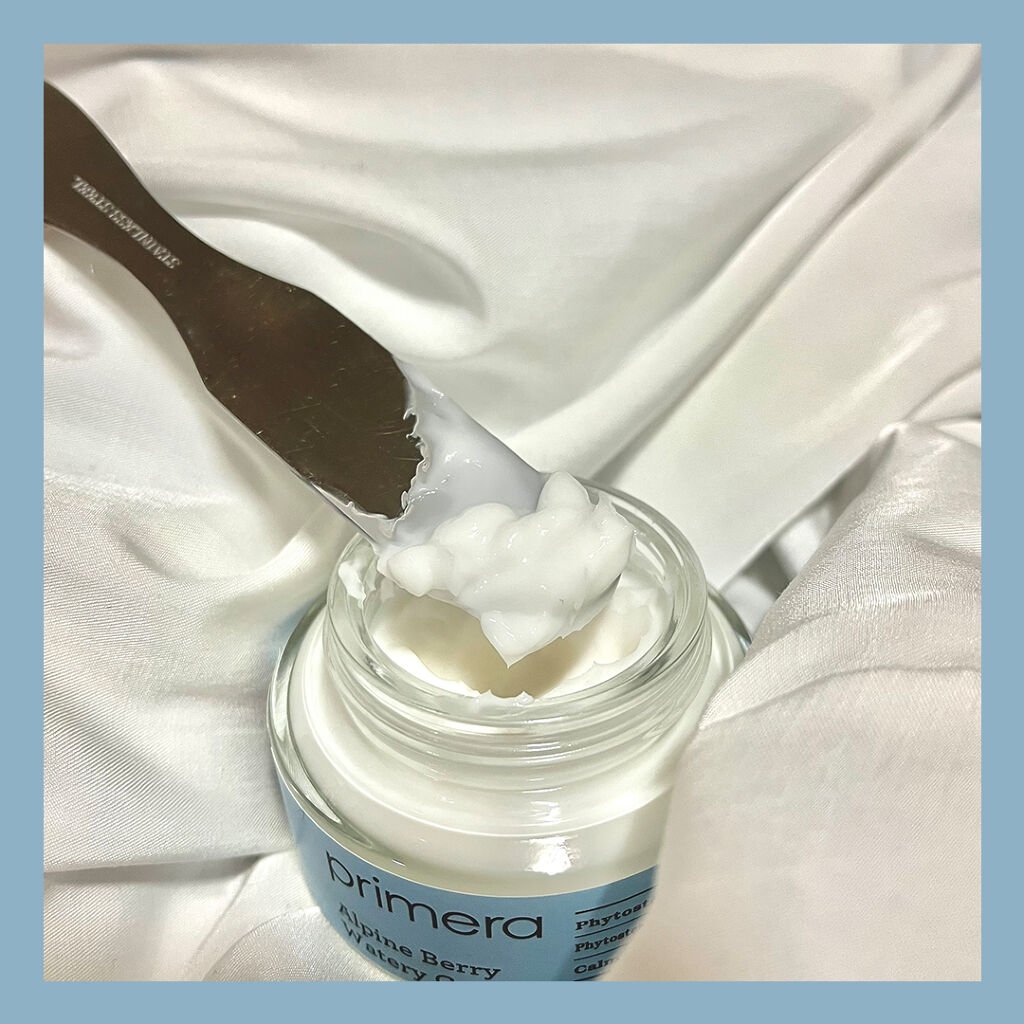 アルパインベリーウォータークリーム 50ml/primera/フェイスクリームを使ったクチコミ（1枚目）