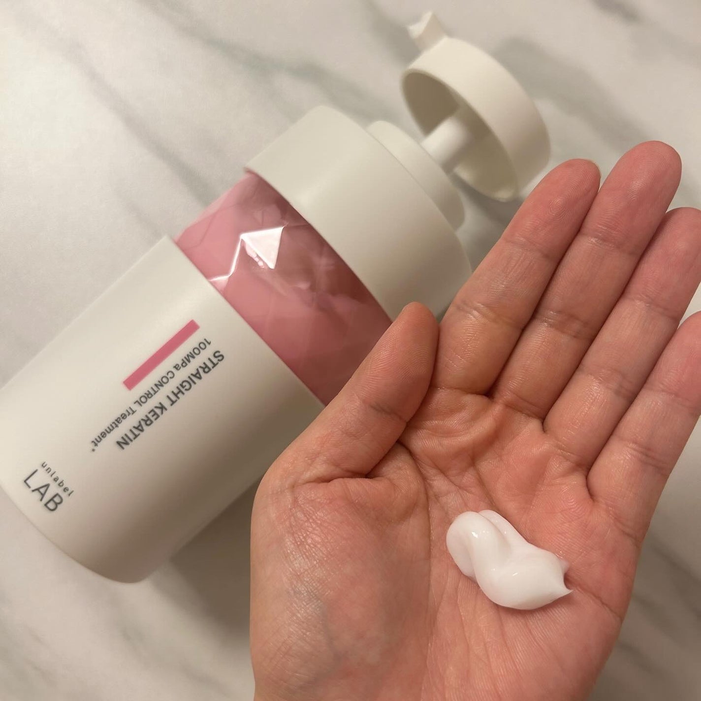 アンレーベル ラボ KRコントロール シャンプー/トリートメント/unlabel/市販シャンプーを使ったクチコミ(3枚目)