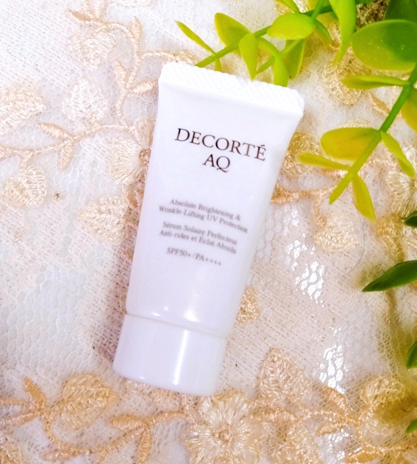 AQ アブソリュート UV プロテクション ブライトニング & リンクル/DECORTÉ/日焼け止めローションを使ったクチコミ（1枚目）