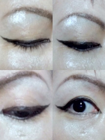 ベルベットライナー/LUMIURGLAS/リキッドアイライナーを使ったクチコミ(3枚目)