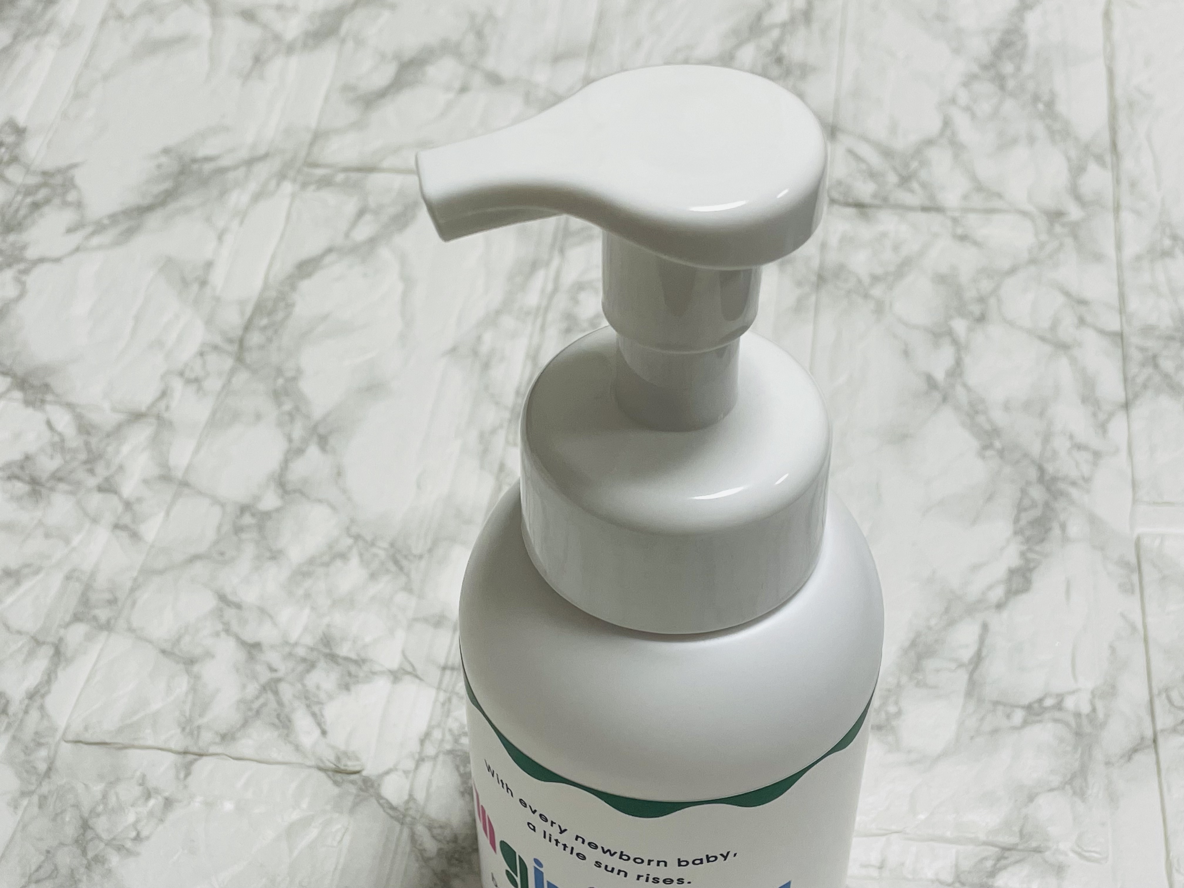 ベビーバブルボディウォッシュ/mgb baby/ボディソープを使ったクチコミ（2枚目）