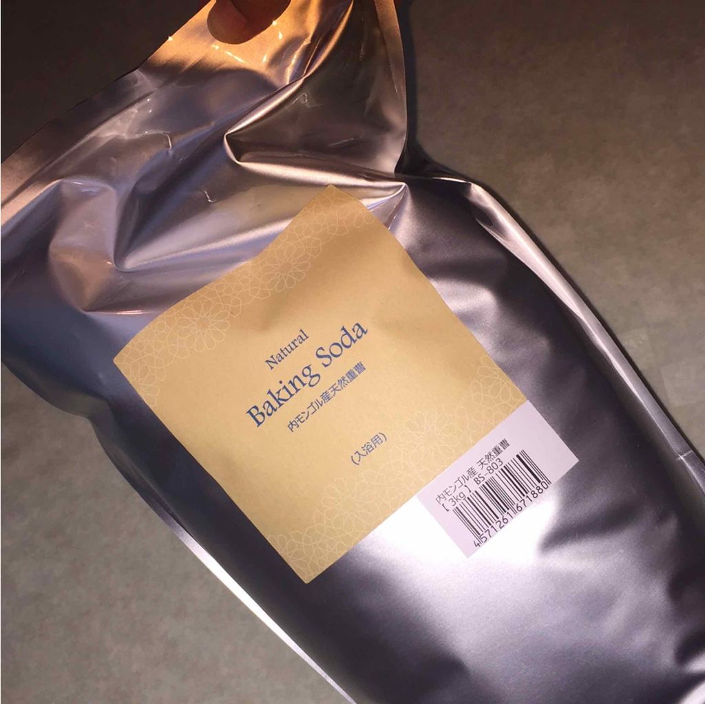 Natural Baking Soda 内モンゴル産天然重曹 入浴用/EARTH CONSCIOUS (アースコンシャス)/入浴剤を使ったクチコミ(1枚目)