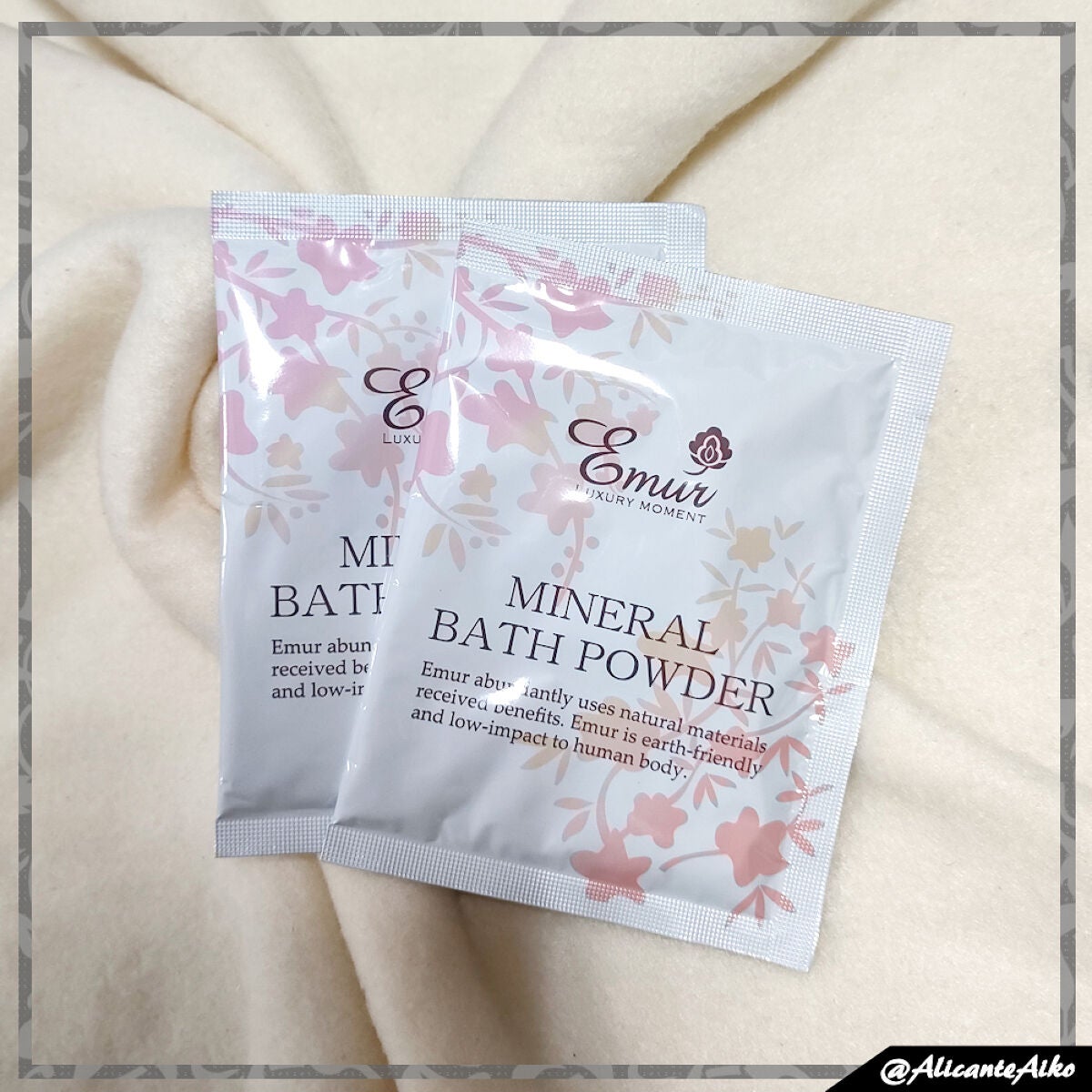ミネラルバスパウダー/Emur(エミュール)/バスグッズを使ったクチコミ(2枚目)