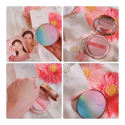 ピンクティーツリーカバークッション/APLIN/クッションファンデーションを使ったクチコミ(1枚目)