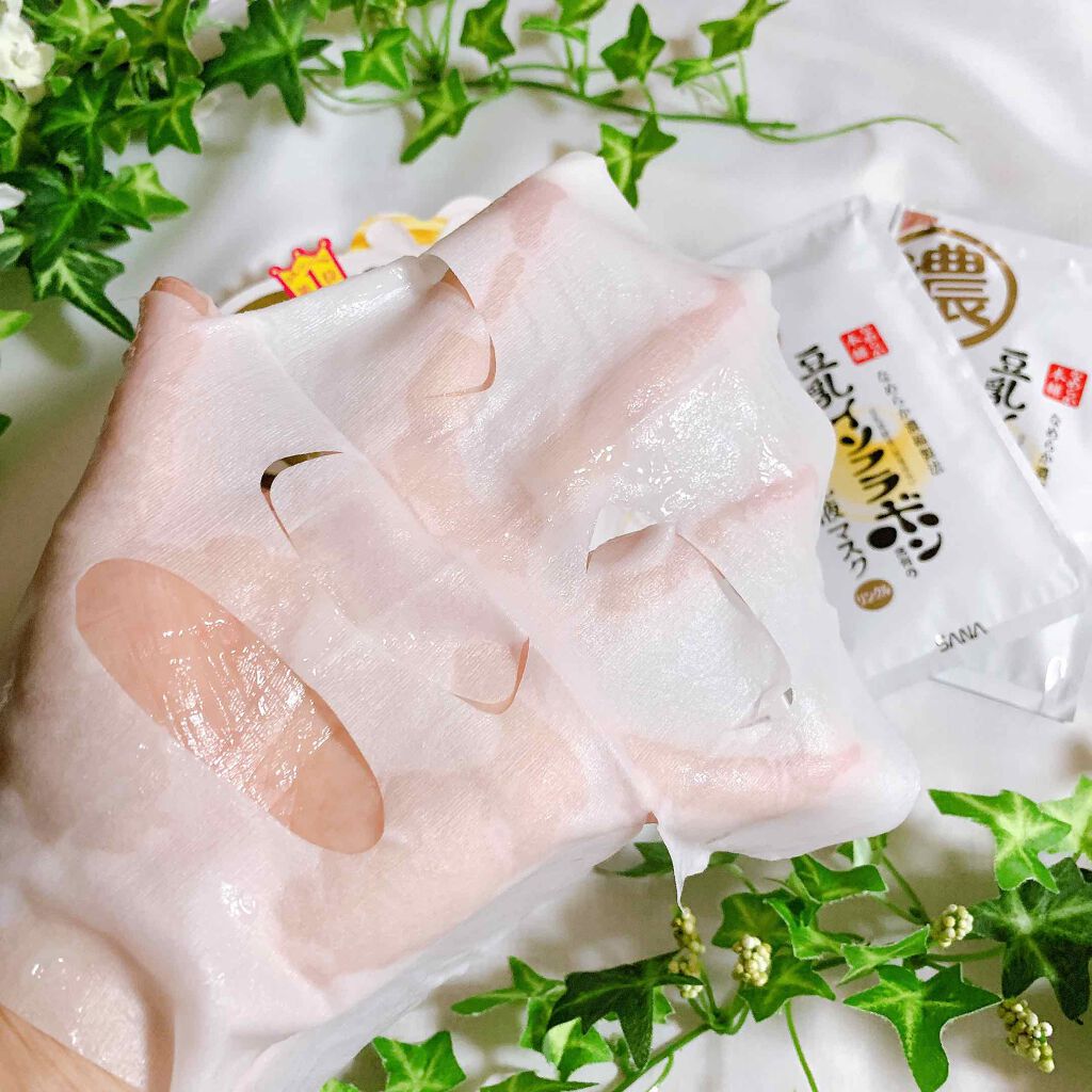 リンクルジェル乳液マスク/なめらか本舗/シートマスク・パックを使ったクチコミ（3枚目）