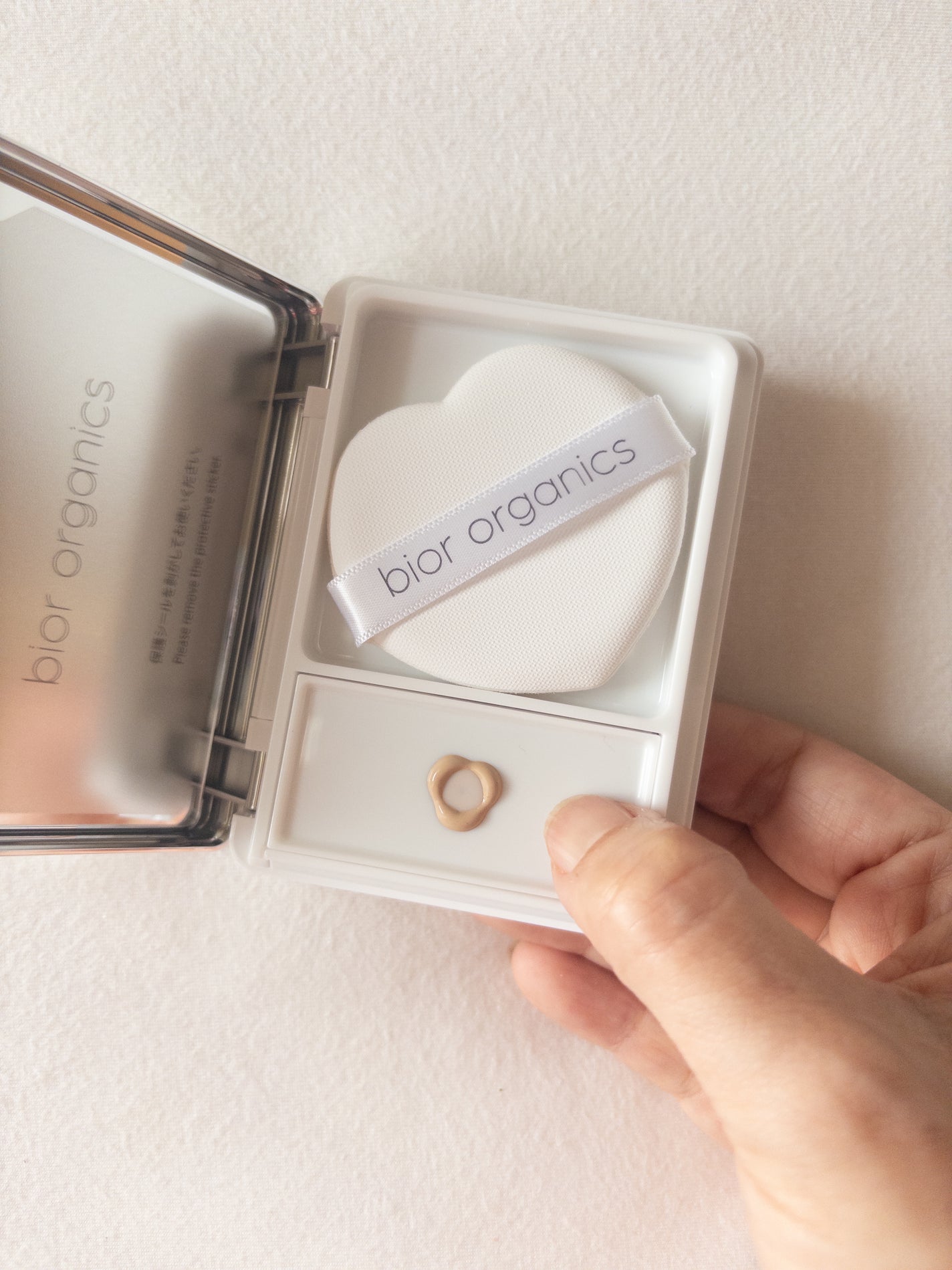 オーガニックアクア エアレスクッション ナチュラビオール/bior oraganics/クッションファンデーションを使ったクチコミ(3枚目)