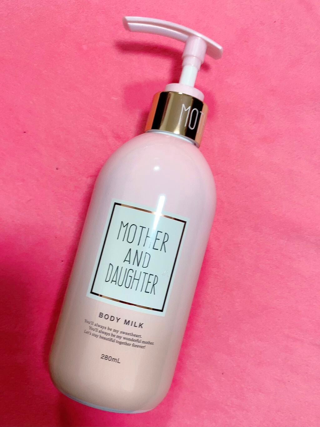 ボディミルク/Mother&Daughter/ボディミルクを使ったクチコミ(1枚目)