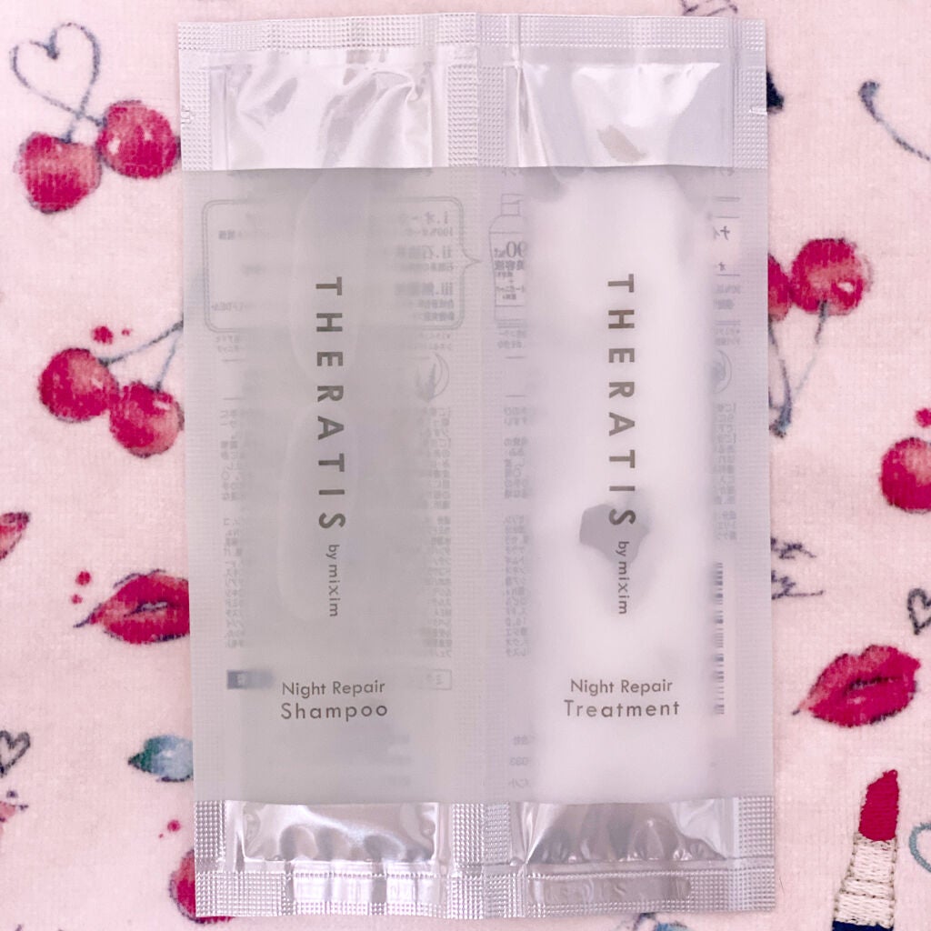 ナイトリペア シャンプー/ヘアトリートメント/THERATIS/シャンプー・コンディショナーを使ったクチコミ(1枚目)