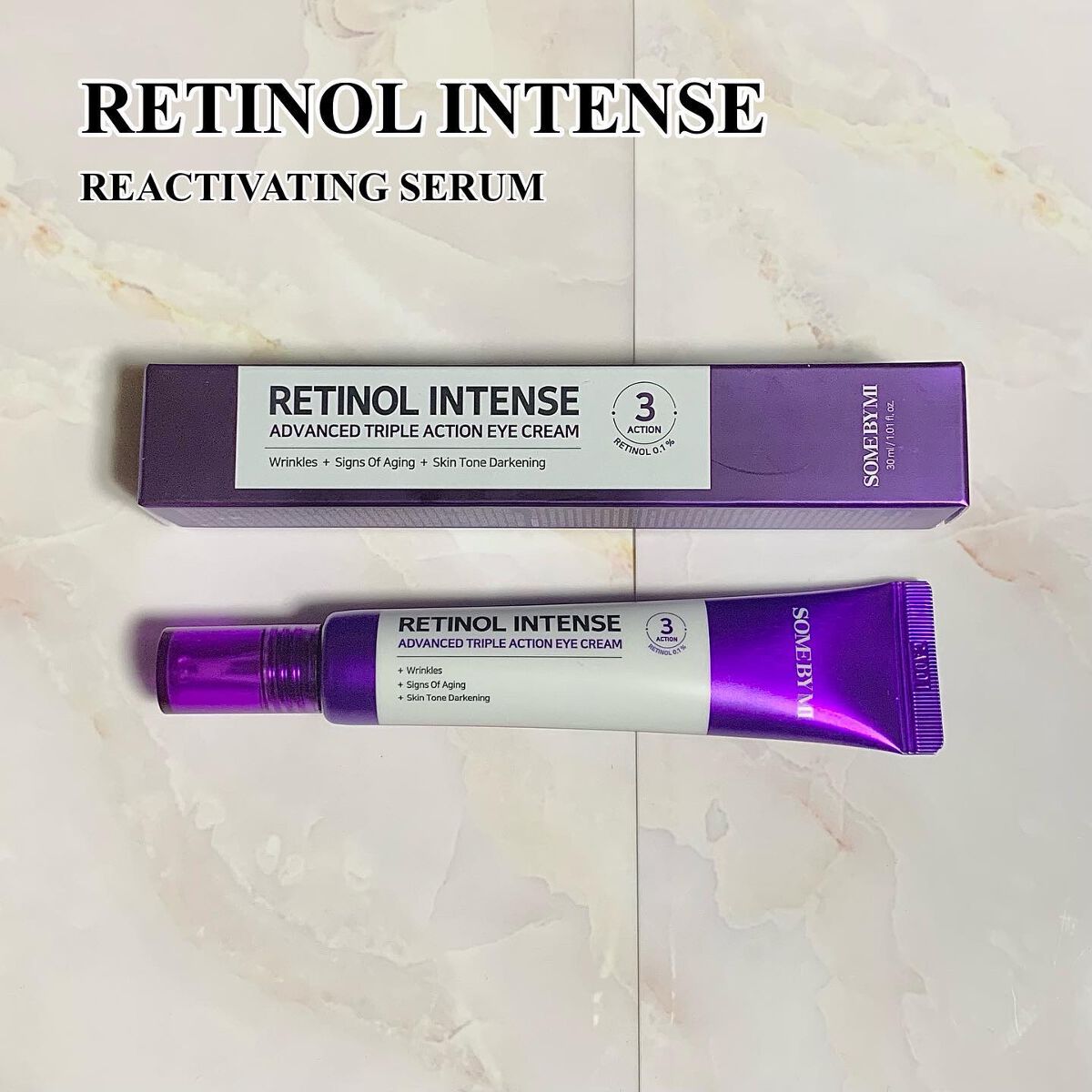 レチノールインテンシブ アドバンスドトリプルアクションアイクリーム/SOME BY MI/アイケア・アイクリームを使ったクチコミ(2枚目)