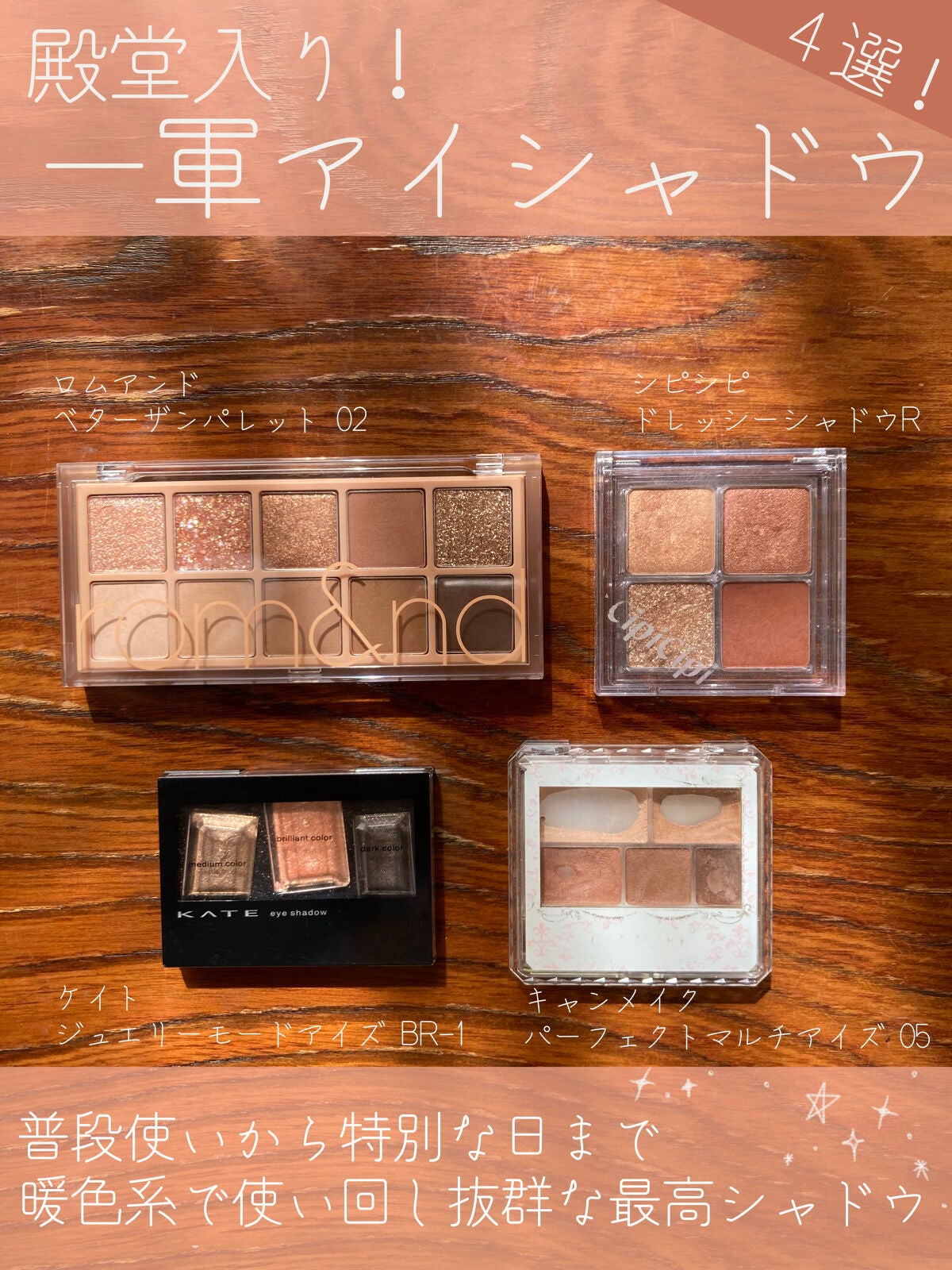 パーフェクトマルチアイズ/キャンメイク/アイシャドウパレットを使ったクチコミ(1枚目)