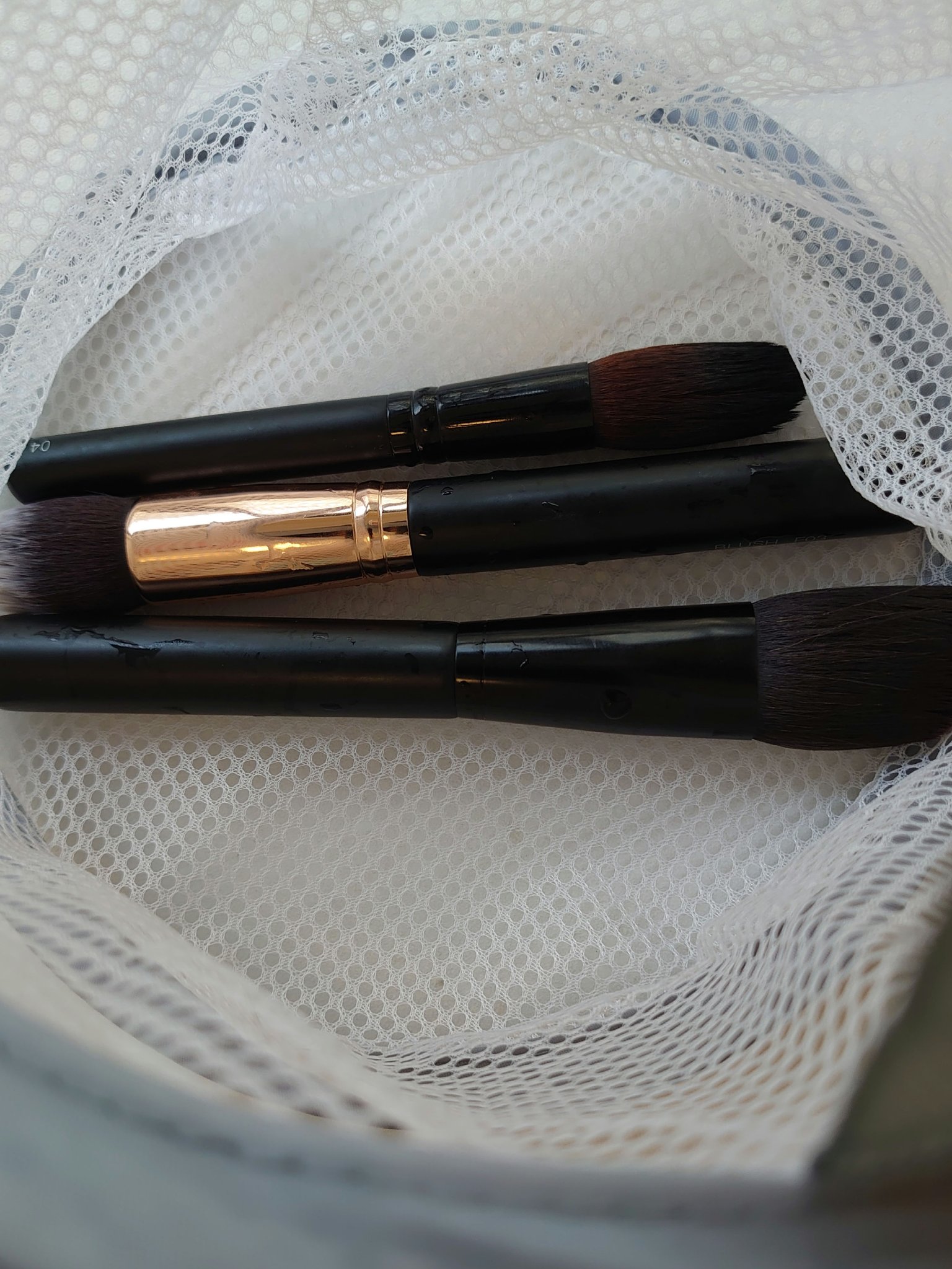 化粧パフ・ブラシ用ドライネット/DAISO/その他を使ったクチコミ（3枚目）