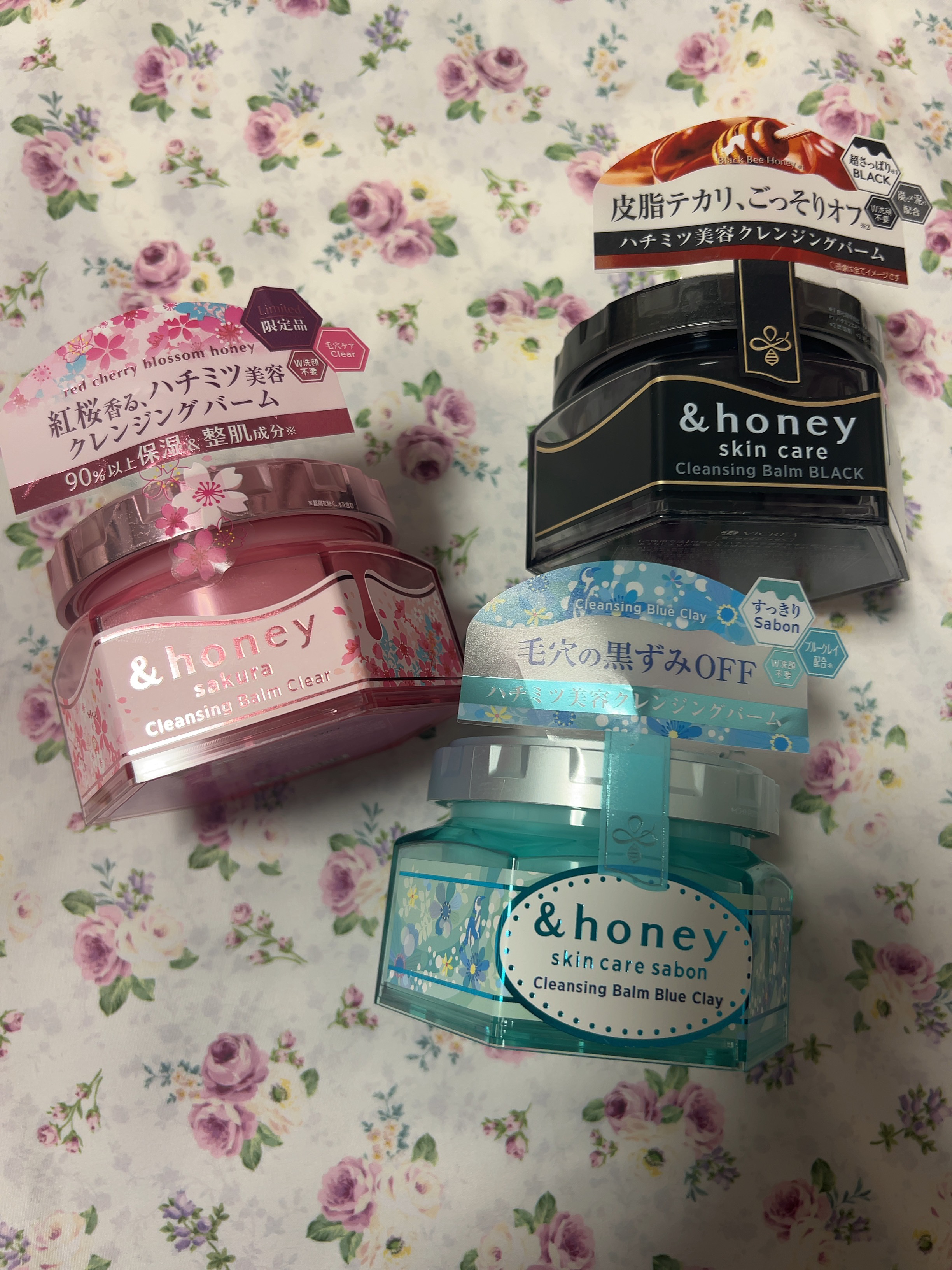 アンドハニー サクラ クレンジングバーム クリア/&honey/クレンジングバームを使ったクチコミ（1枚目）